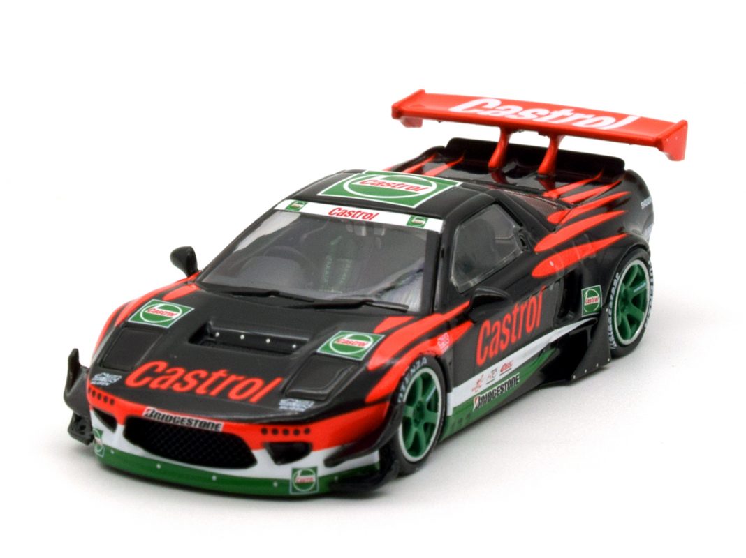 INNO64 1/64 NSX NA1 ロケットバニーV2 Castrol 無限 INNO64 1/64スケール「NSX(NA1)ロケットバニーV2エアロ